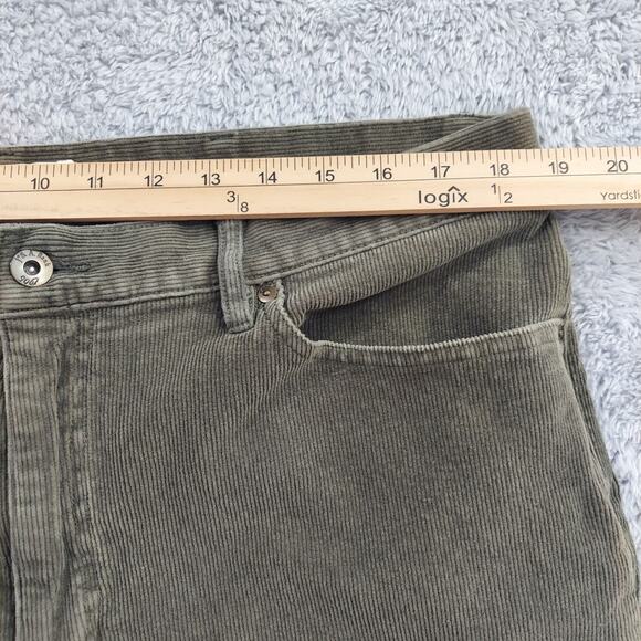 Jos. A Bank Pants Men's 38X32 Olive Corduroy Cotton Blend Tailored Fit Pockets - Picture 5 of 15